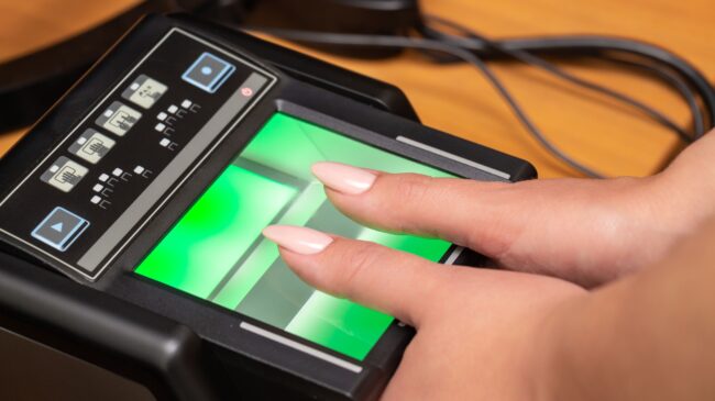 Fingerprint capture using Certifix Live Scan technology